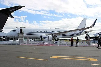 Representative Airbus ACJ318 image