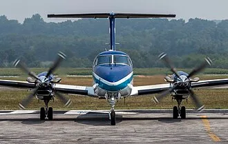 King Air 350 representative aircraft imagery