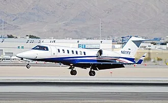Learjet 45XR representative aircraft imagery