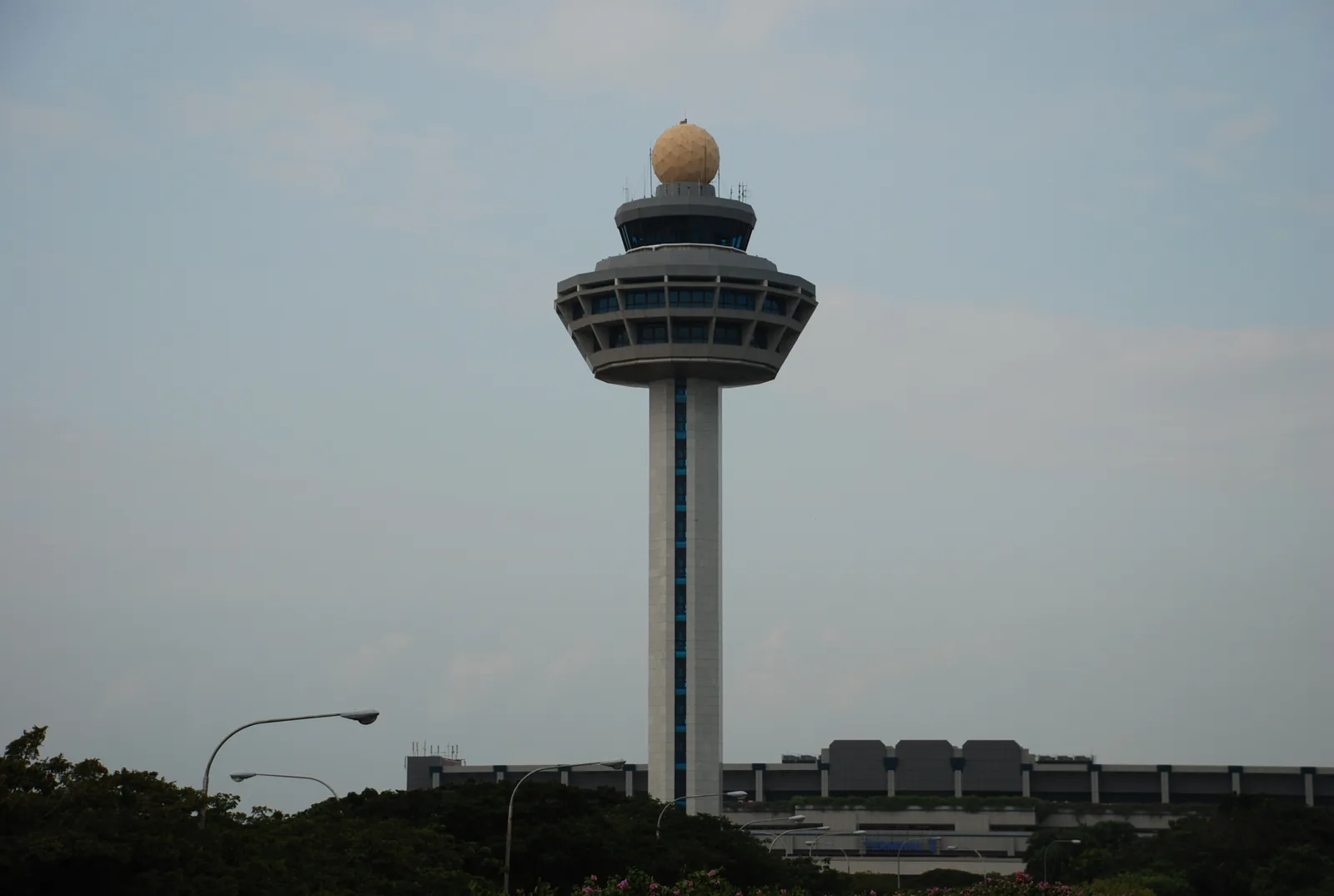 Singapore Changi Airport air traffic control tower